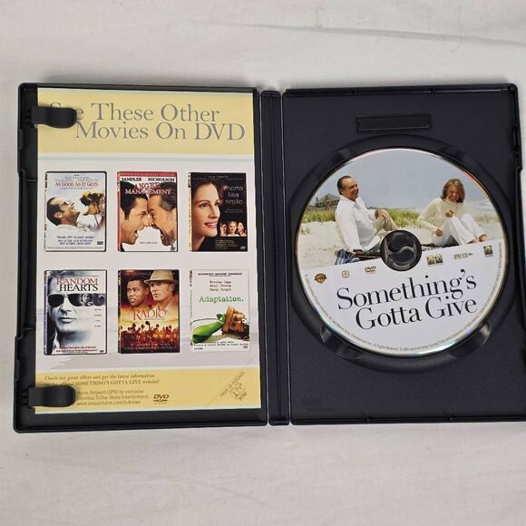 Something’s Gotta Give DVD Jack Nicholson Diane Keaton Comedy - Picture 2 of 3